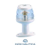 FANALE DI FONDA TESTA ALBERO 360° LUCE BIANCA DI VIA h110 mm BARCA GOMMONE
