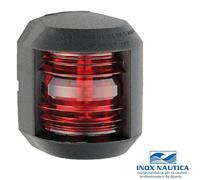 FANALE DI NAVIGAZIONE U88 NERO LUCE ROSSA DI VIA 49x40xH63mm BARCA