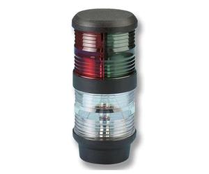 FANALE DI TESTA D'ALBERO CON FANALI DI VIA VERDE ROSSO