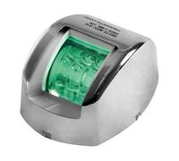 Fanale di via Mouse verde corpo inox Segnalazione - 1 PZ Osculati - 11.038.22