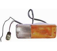 FANALE FANALINO ANTERIORE DX PER SUZUKI SAMURAI SJ 410 1986>1995 BIANCO-ARANCIO