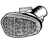 FANALE FANALINO LATERALE DX S/P PER ALFA 145/146 DAL 1994 AL 2000 BIANCO