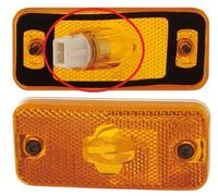 FANALE FANALINO LATERALE FRECCIA ARANCIO IVECO DAILY 05/06>