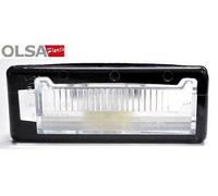 FANALE FANALINO LUCE TARGA FIAT DOBLO 2009 2015 ILLUMINAZIONE VERSIONE 2 PORTE
