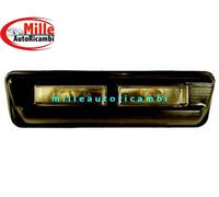 FANALE FANALINO LUCE TARGA PER FIAT 126 BERLINA-PERSONAL IN PLASTICA NERO