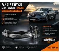 FANALE FANALINO SPECCHIO SPECCHIETTO RETROVISORE FRECCIA SX RENAULT CLIO V 2019