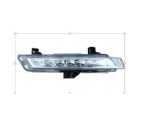 Fanale faro anteriore destro luce diurna alogeno per renault clio 2016 in poi