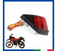 Fanale Faro Luce Posteriore Scooter Moto Cross Enduro Vintage Anni 90 Rosso