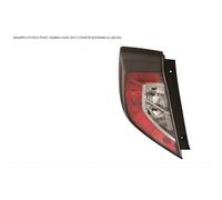 Fanale faro posteriore destro esterno a led per honda civic 2016 in poi 5p