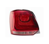 Fanale faro posteriore destro per volkswagen polo 2009 al 2013 rosso