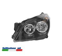 FANALE FARO PROIETTORE ANTERIORE SINISTRO FONDO NERO OPEL ASTRA H 06/2004->