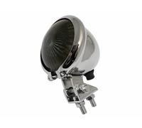 SHIN YO LED taillight BATES STYLE, alloggiamento cromato, vetro colorato, argento