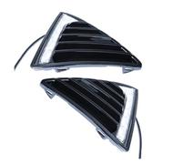 Fanale Fendinebbia 2 Pezzi/set Luci Diurne A LED Impermeabili 12 V Auto DRL Indicatori Direzione Bianchi Fendinebbia Per Ford Per Focus 3 MK3 2012~2015 Accessori Fendinebbia
