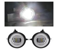 Fanale Fendinebbia Lente Luci Diurne A LED Angel Eyes Colore Bianco Per Mazda 2, 3, 6, Per CX-5, CX-7, CX-8, Per CX-9, RX-8, Per MX-5, Gruppo Fendinebbia 2004 Al 2017 Fendinebbia(Without angel eyes)