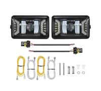 Fanale Fendinebbia Per Ford Per F150 2015-2020, Set Di Fari Fendinebbia A LED In Lega Alluminio 6500K Luci Diurne Indicatori Direzione Accessori Fendinebbia(Type-A)