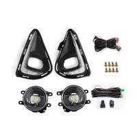 Fanale Fendinebbia Per Toyota, Per Corolla, Per Axio 2018, 2019, 2020, 2021, Luci Diurne Auto Bianche DRL, Indicatori Direzione Gialli Fendinebbia Alogeni A LED 12 V Fendinebbia(DRL Fog Set LED A)