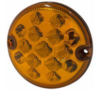 Fanale Freccia a LED Ama 95 mm Arancione 12-24 V