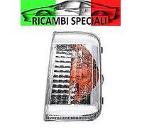 FANALE FRECCIA RETROVISORE SX FIAT DUCATO 2006-> MANUALE BULBO ARANCIO 12/5 16W
