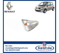 FANALE FRECCIA SPECCHIO RETROVISORE DESTRO DX BIANCO REANULT MODUS 2004 - 2008