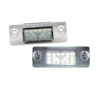 Fanale Illuminazione Targa Per A3 Per 8L Per S3 Per A4 Per B5 Per S4 Per S5 Luce Targa A LED Bianca Sostituisci OEM 8D9943021 2 Pezzi