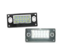 Fanale Illuminazione Targa Per A3 Per S3 Per 8L Per A4 Per B5 Per RS4 Per Avant 2 Pezzi LED Bianco Numero Luce Targa Sostituisci OEM 8D9943021G