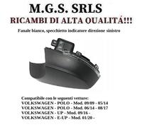 FANALE INDICATORE DIREZIONE BIANCO PER RETROVISORE SINISTRO POLO VI 06/14-08/17