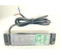 FANALE INGOMBRO UNIVERSALE LED BIANCO (INCOLORE) + CATARIFRANGENTE 12V / 24V