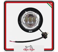 FANALE LED ANTERIORE FONDO CROMATO EVOK IRON LED PER PIAGGIO SI FL2 246472216
