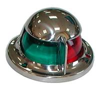 FANALE Luce Di Navigazione Bicolore CORPO ACCIAIO INOX 316 INOSSIDABILE