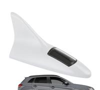 Fanale per antenna a pinna di squalo, luce da tetto a pinna di squalo, a energia solare, luce decorativa per auto, elegante luce da tetto a pinne di squalo, per SUV