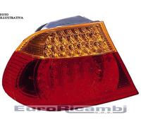 FANALE PER BMW SERIE 3 E46 03-06 COUPE ESTERNO ARANCIO/ROSSO A LED DESTRO