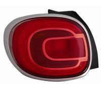 Faro Fanale Posteriore per Fiat 500l Trekking Dal 2012 Cornice Satinata Sinistro