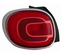 Faro Fanale Posteriore per Fiat 500l Trekking Dal 2012 Cornice Satinata Sinistro