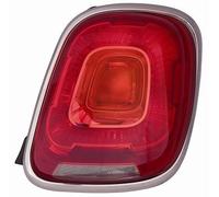 Faro Fanale Posteriore per Fiat 500x 2015 Bordo Satinato Sinistro