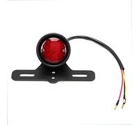 Fanale Per Moto Fanale Per Moto Fanale Per Moto Feu Arriere Led Adatto Lampada Stop Moto, Posteriore In Lega Di Alluminio Luce Freno Accessorio Nero