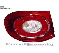 Fanale Posteriore Sinistro SX Volkswagen Tiguan 2007-2010 - Esterno