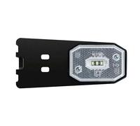 Fanale posizione LED anteriore luce bianca staffa - 1 PZ Osculati - 02.021.41