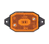 Fanale posizione LED laterale luce arancio staffa - 1 PZ Osculati - 02.021.52