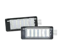 Fanale Posteriore 2 Pezzi Luce Targa a LED Bianca per Dacia per Duster per Lodgy per Logan Luce Freno Stop