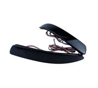 Fanale Posteriore 2 Pezzi Nero Lente Fumé LED Paraurti Posteriore Riflettore Freno Luce Stop Rosso Per BMW E70 X5 2006-2013 Auto Fanali Posteriori