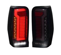 Fanale Posteriore 2pcs Luci Posteriori Per Mitsubishi Per Triton L200 2019 2020 2021 2022 Pickup Auto Lampade Di Coda Freno Indicatori Di Direzione Luci Luci Posteriori Rimorchio(Smorked black)