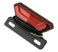 Fanale posteriore 36 48V Ebike 4 pin lampada led con punta cablaggio per guida n