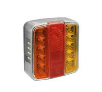 Lampa 41556 Rear Led 2, fanale posteriore a Led, 5 funzioni, 12/24V