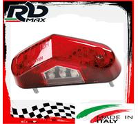 MINI FARO FANALE POSTERIORE A 9 LED PER MOTO MOTORE STOP POSIZIONE RICAMBIO CROS