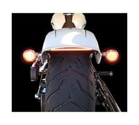 Fanale posteriore a led breakout cromato lente trasparente softail breakout