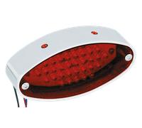 Fanale posteriore a LED cateye GZP in alluminio cromato