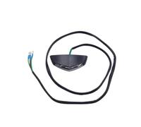 Fanale posteriore a LED compatibile con EC ECF EW 2024-2025(A54014040000) | Compatibile con i modelli da 125 a 500; include la staffa nera per la targa del parafango posteriore.