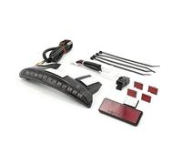 Fanale posteriore a led con bordo del parafango tagliato lente fumé 11-13 modell