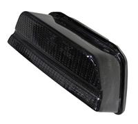 Fanale posteriore a LED intelligente HIGHSIDER stile nero, omologato E (1 pez...