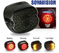 Fanale posteriore a Led per moto Freno posteriore Indicatore di direzione Fumo Lampada di coda per Harley Softail Dyna Sportster 883 1200 Road King Touring